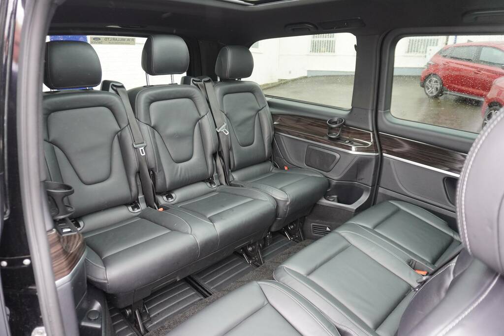 Mercedes-Benz V Class Mpv Black #15