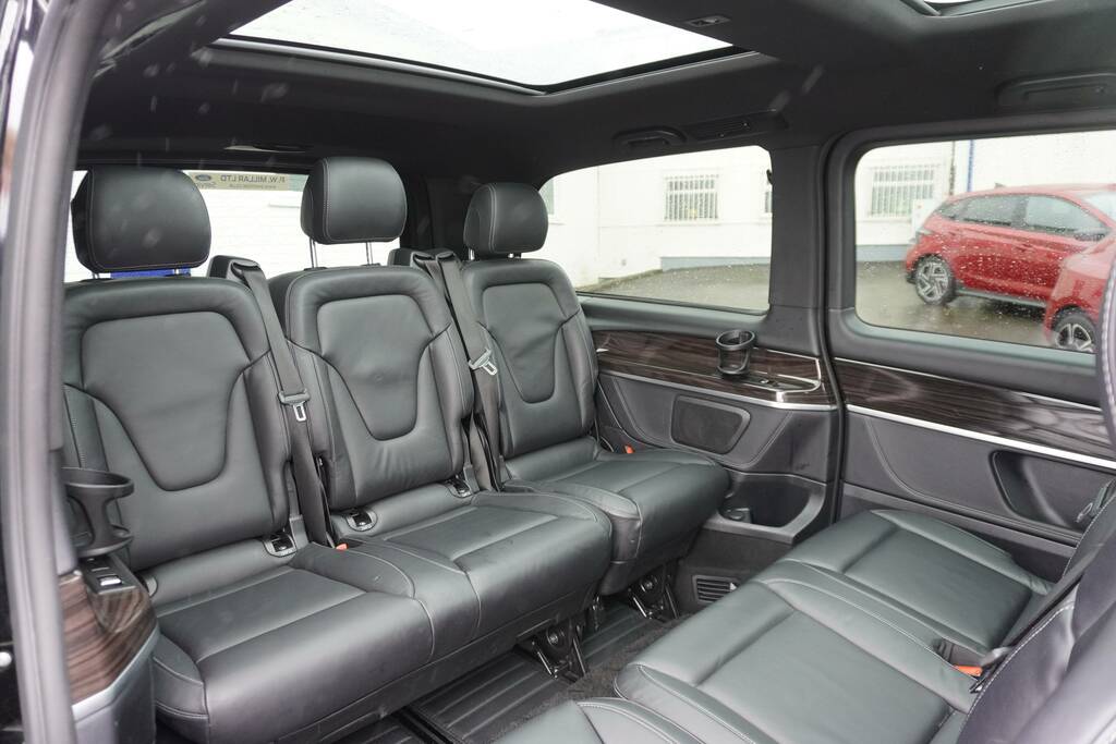 Mercedes-Benz V Class Mpv Black #10