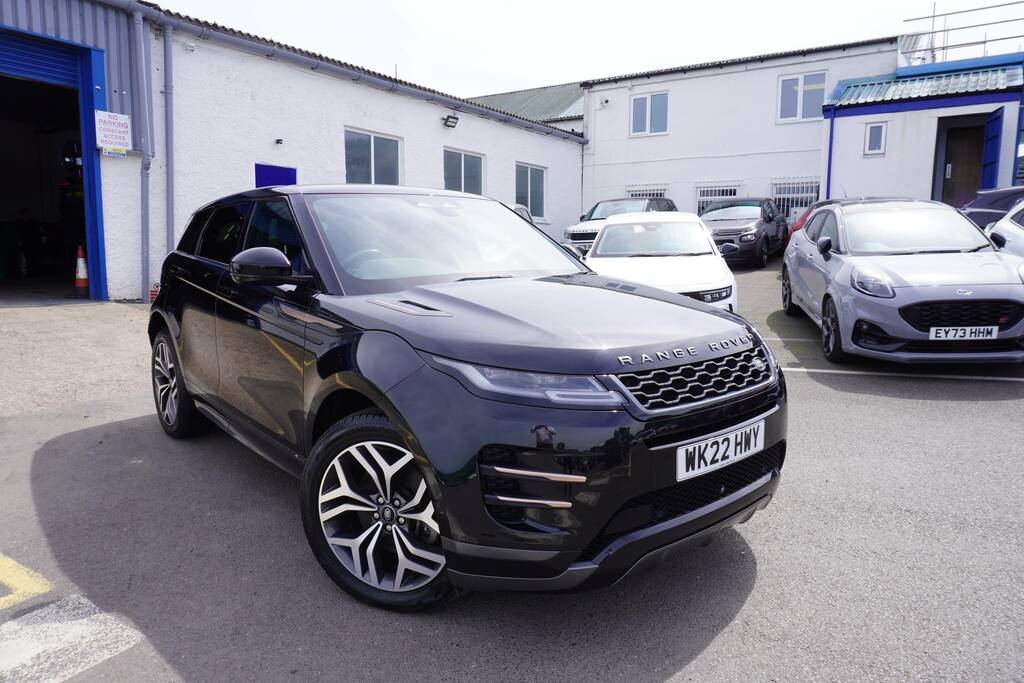 Land Rover Range Rover Evoque 1.5 P300e 12.2Kwh R-dynamic Hse 4Wd Euro 6 S WK22HWY Black