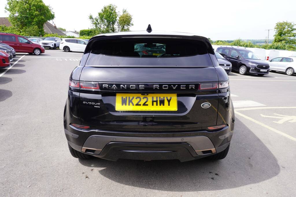 Land Rover Range Rover Evoque 1.5 P300e 12.2Kwh R-dynamic Hse 4Wd Euro 6 S WK22HWY Black #4