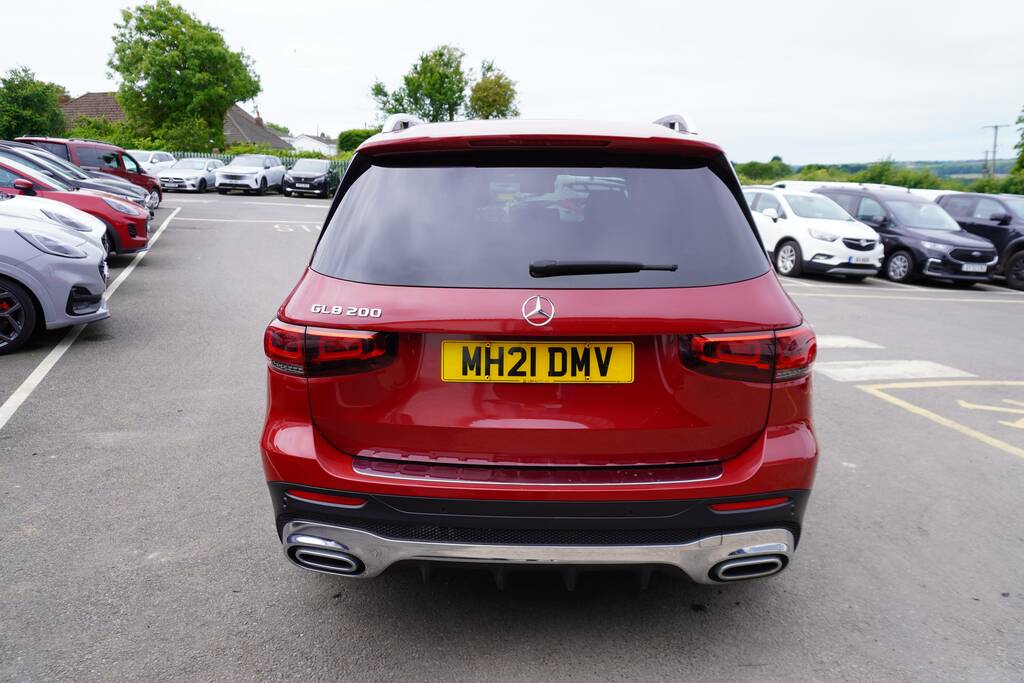 Mercedes-Benz GLB Class 1.3 Glb200 Amg Line Premium 2 7G-dct Euro 6 Ss Red #4