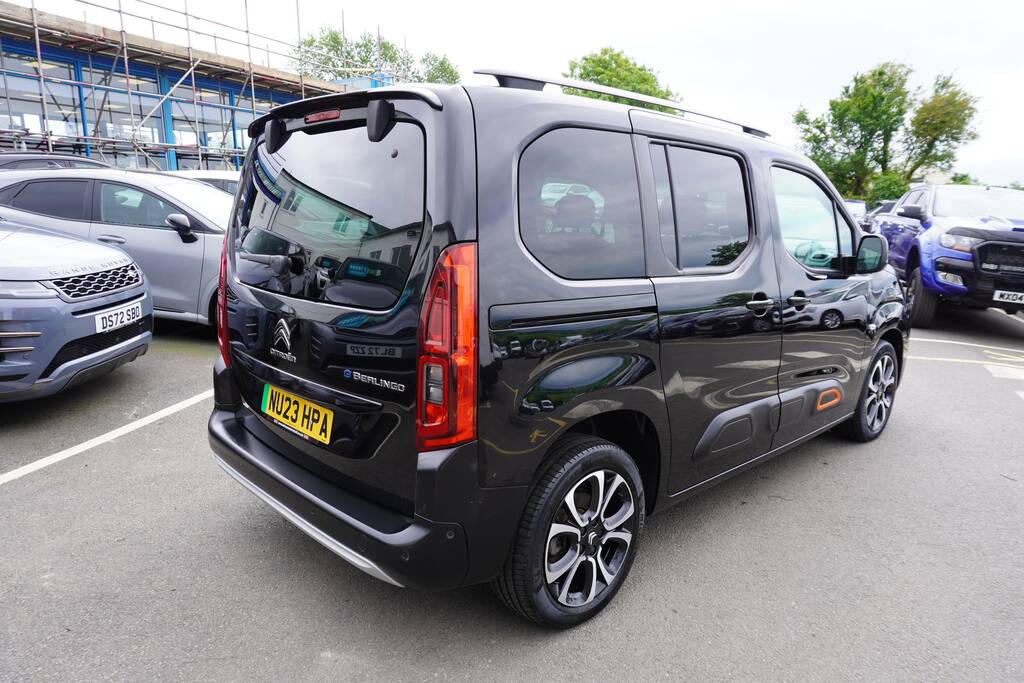 Citroen e-Berlingo 50Kwh Flair Xtr M 7.4Kw Charger Black #3