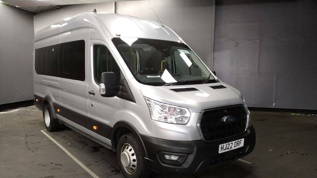 Ford Transit Custom 2.0 460 Ecoblue Leader Rwd L4 H3 Euro 6 Ss Silver