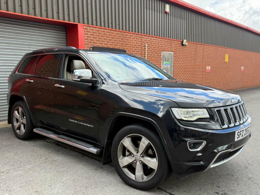 Jeep Grand Cherokee 3.0 V6 Crd Overland 4Wd Euro 5 Black