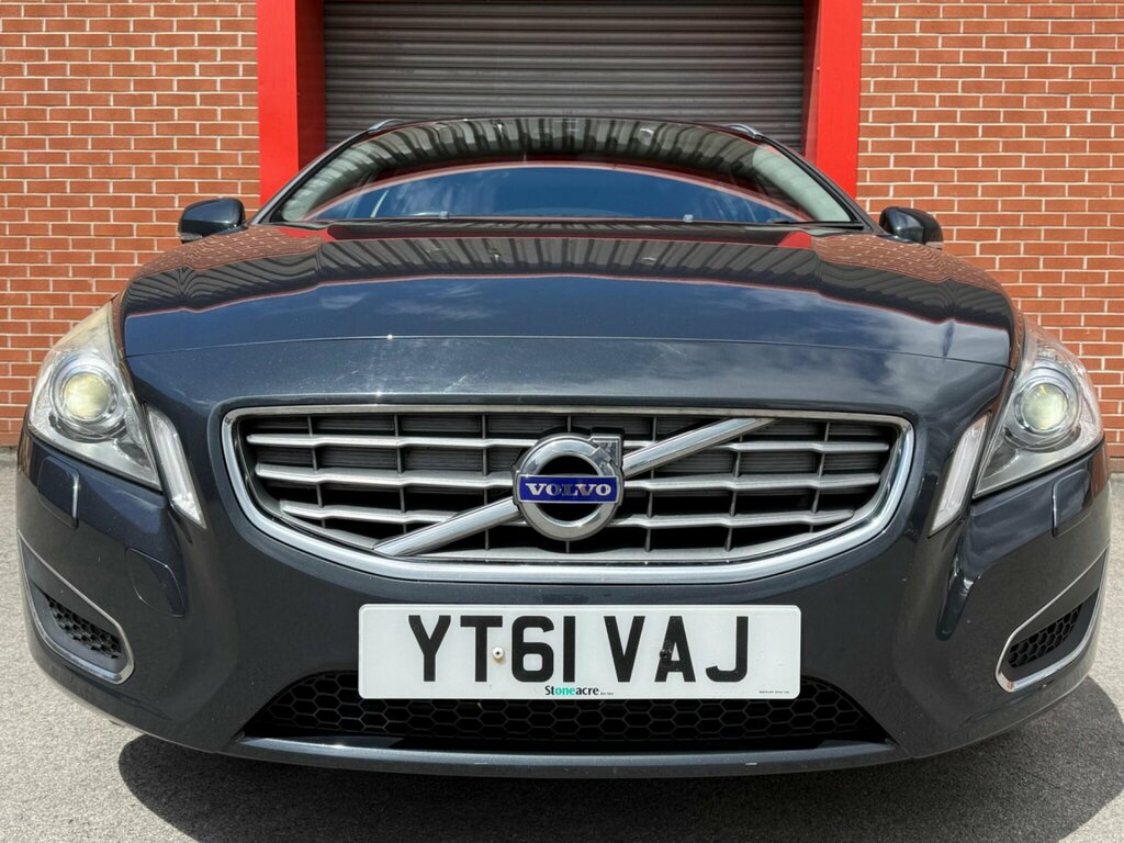 Volvo V60 1.6D Drive Se Lux Euro 5 Ss YT61VAJ Grey #4