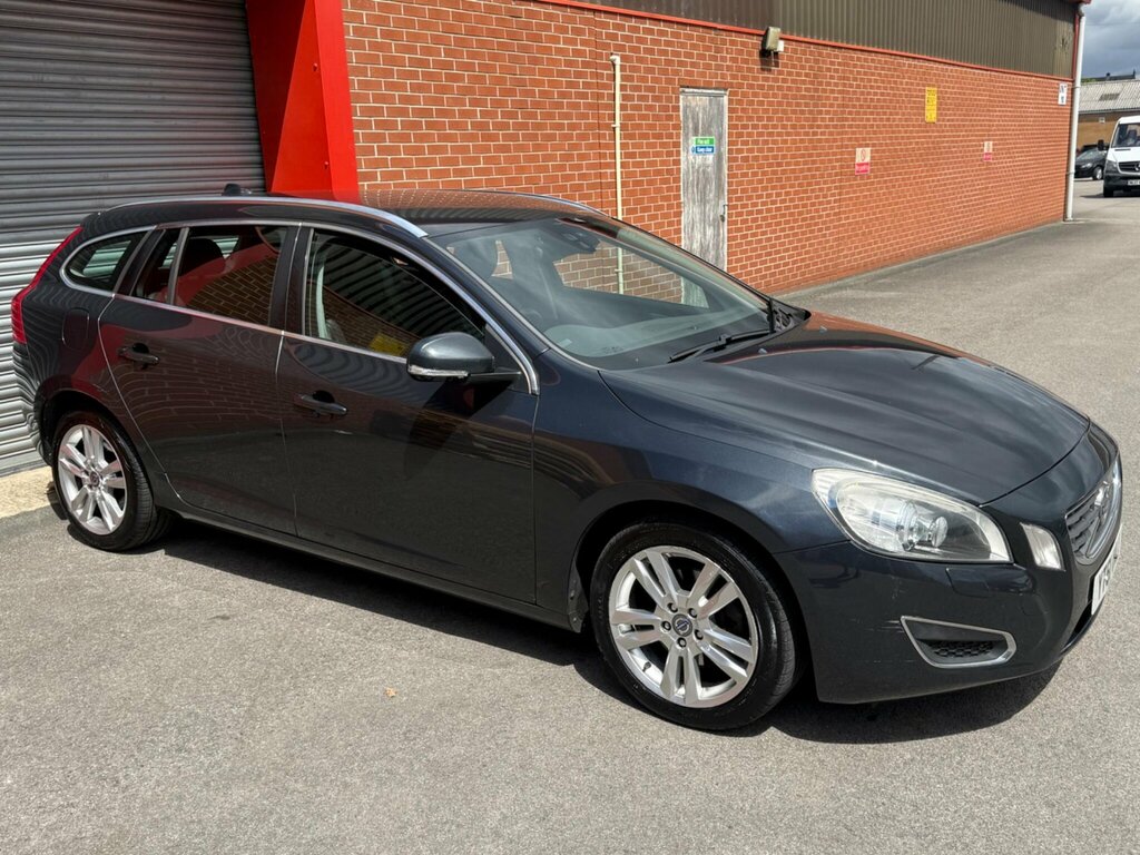 Volvo V60 1.6D Drive Se Lux Euro 5 Ss YT61VAJ Grey #2