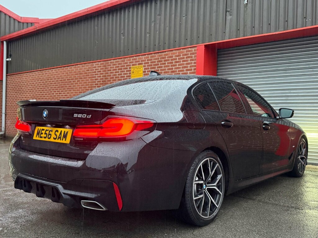 BMW 5 Series 520D M Sport Grey #33