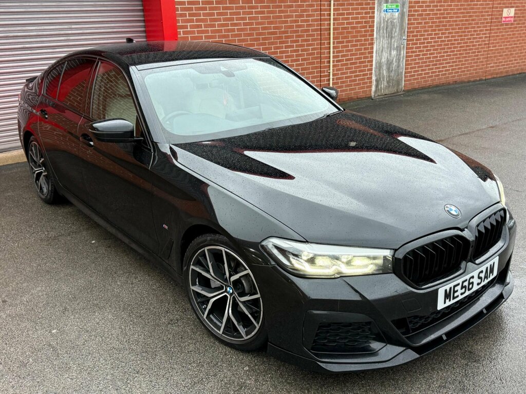 BMW 5 Series 2.0 520D Mht M Sport Steptronic Euro 6 Ss Black #2