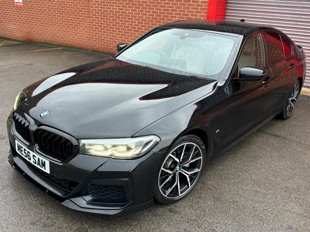 BMW 5 Series 2.0 520D Mht M Sport Steptronic Euro 6 Ss Black #4