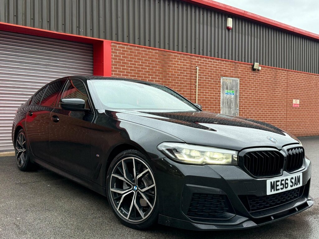 BMW 5 Series 2.0 520D Mht M Sport Steptronic Euro 6 Ss Black