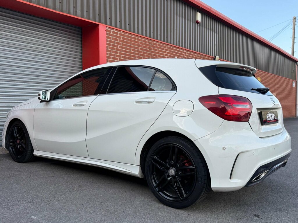 Mercedes-Benz A Class Hatchback 1.6 A160 Amg Line Euro 6 Ss 2017 White #32