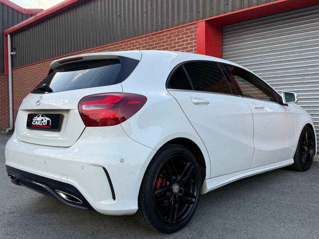 Mercedes-Benz A Class Hatchback 1.6 A160 Amg Line Euro 6 Ss 2017 White #34