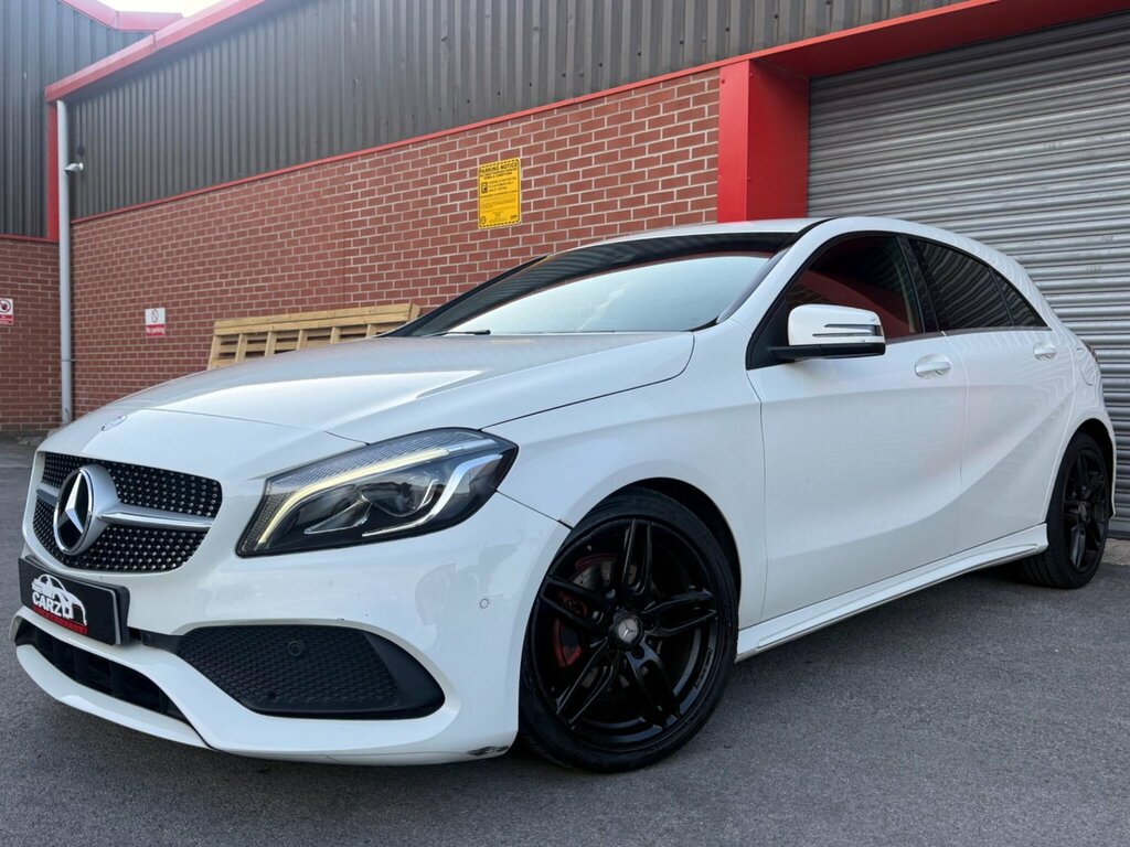 Mercedes-Benz A Class Hatchback 1.6 A160 Amg Line Euro 6 Ss 2017 White #5