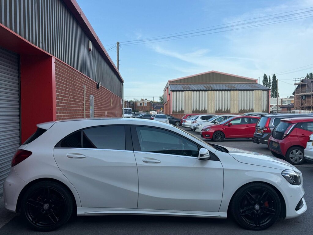 Mercedes-Benz A Class Hatchback 1.6 A160 Amg Line Euro 6 Ss 2017 White #7