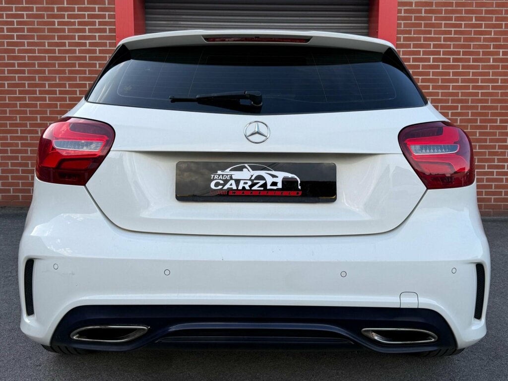 Mercedes-Benz A Class Hatchback 1.6 A160 Amg Line Euro 6 Ss 2017 White #30