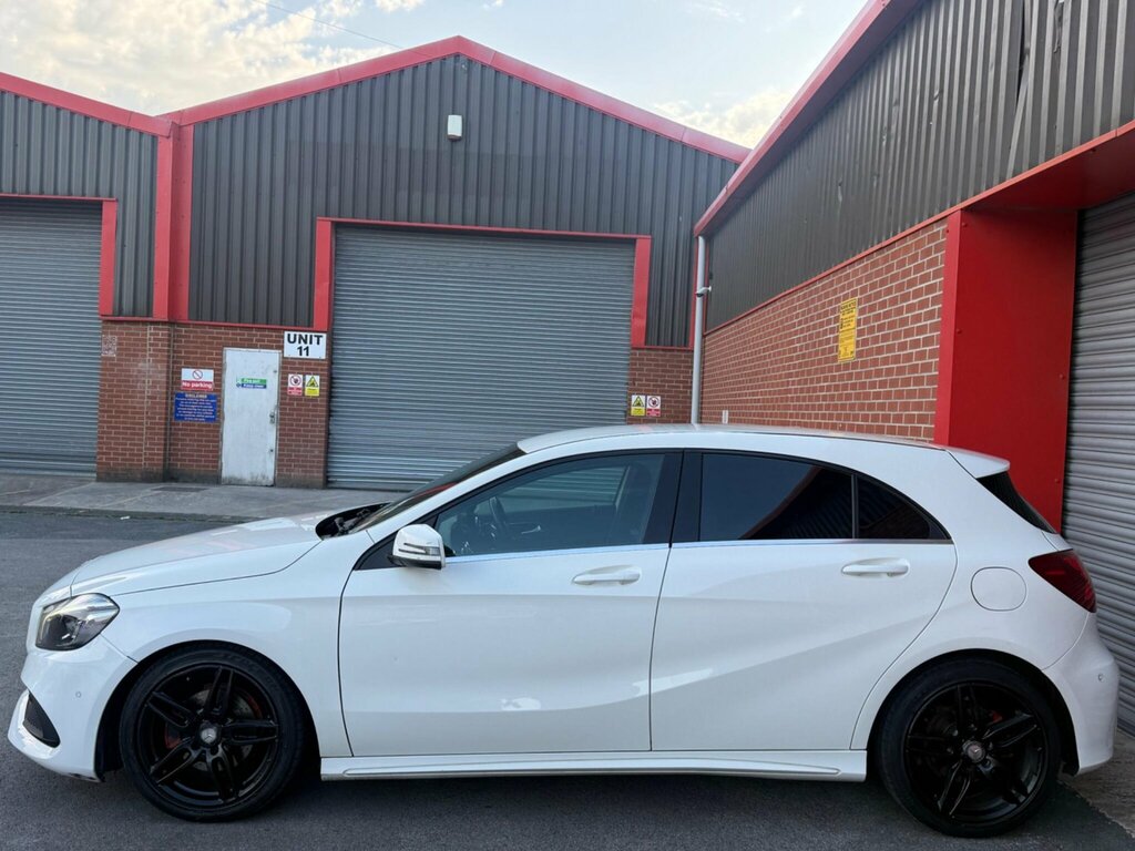 Mercedes-Benz A Class Hatchback 1.6 A160 Amg Line Euro 6 Ss 2017 White #8
