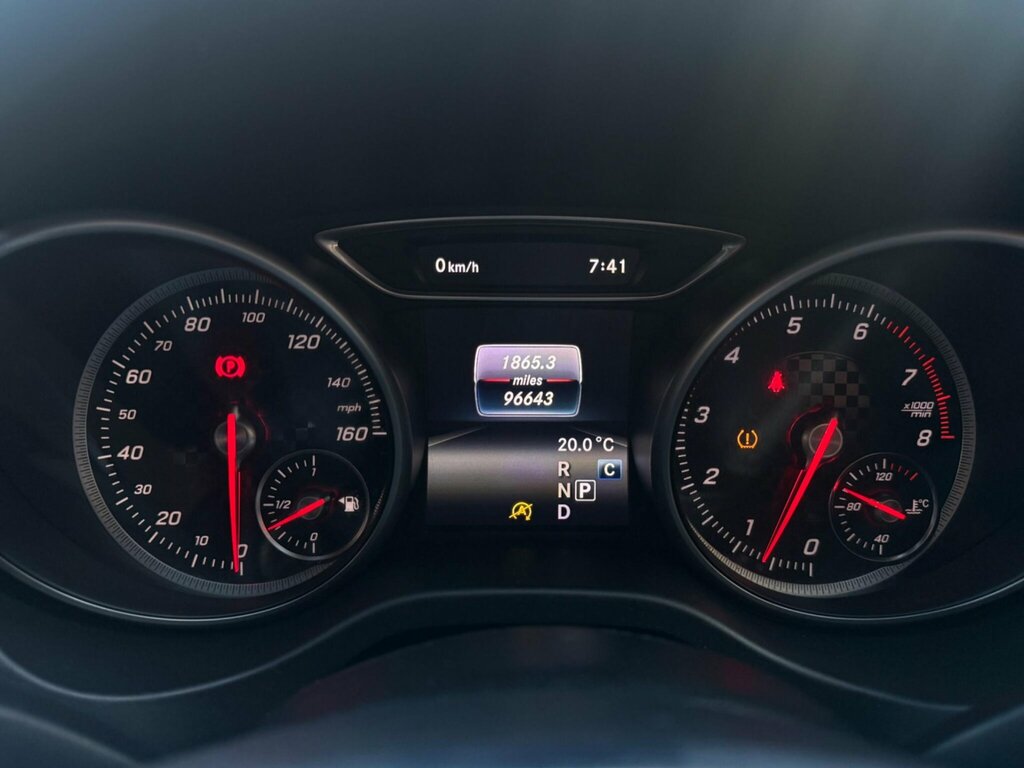 Mercedes-Benz A Class Hatchback 1.6 A160 Amg Line Euro 6 Ss 2017 White #16