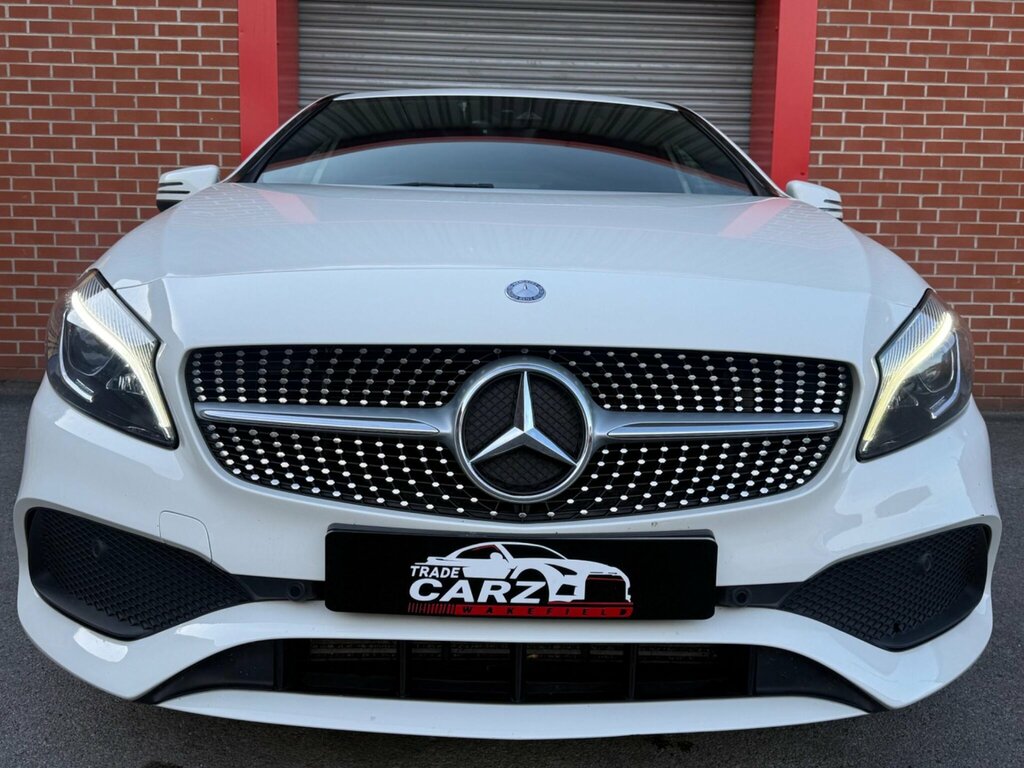 Mercedes-Benz A Class Hatchback 1.6 A160 Amg Line Euro 6 Ss 2017 White #4