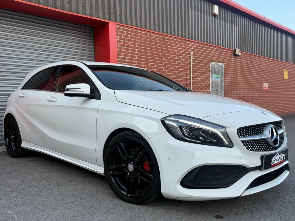 Mercedes-Benz A Class Hatchback 1.6 A160 Amg Line Euro 6 Ss 2017 White #1