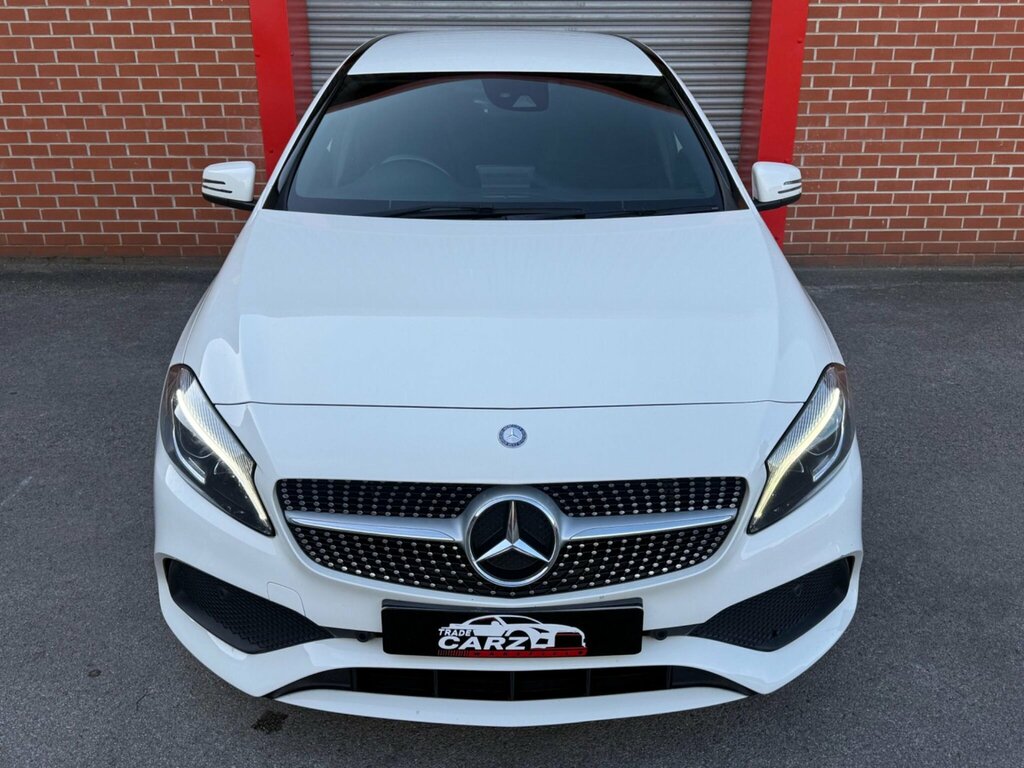 Mercedes-Benz A Class Hatchback 1.6 A160 Amg Line Euro 6 Ss 2017 White #3