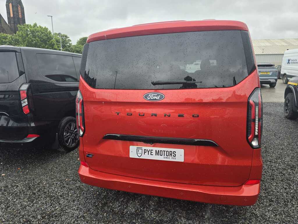 Ford Tourneo Custom 340 65Kwh Titanium Minibus Double Cab PO26KUK Red #5
