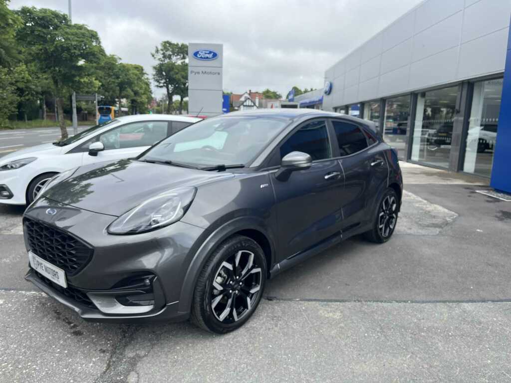 Ford Puma 1.0 Ecoboost Hybrid Mhev St-line X PJ23VJG Grey #3