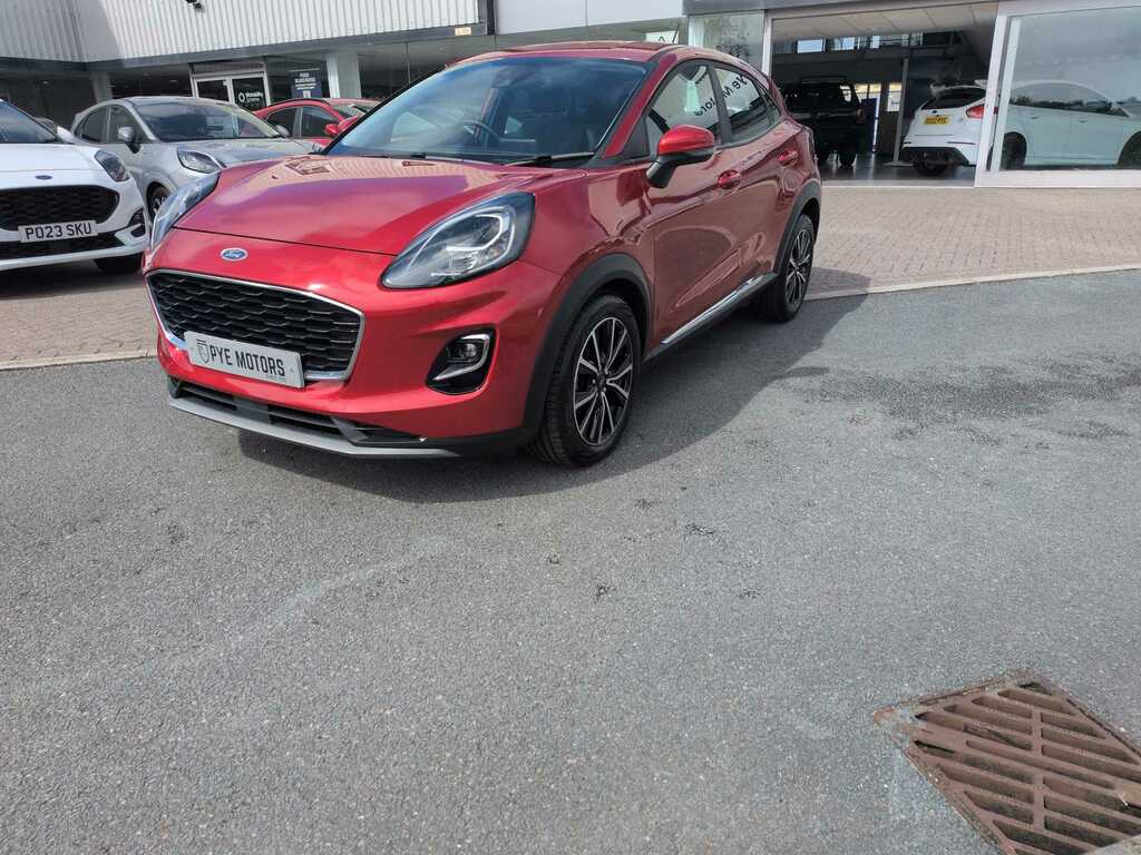 Ford Puma 1.0T Ecoboost Mhev Titanium Suv Hybrid Red #2