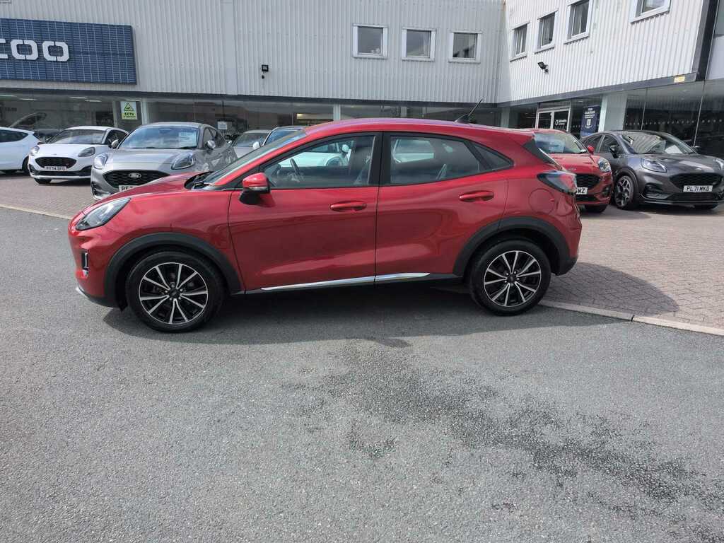 Ford Puma 1.0T Ecoboost Mhev Titanium Suv Hybrid Red #3