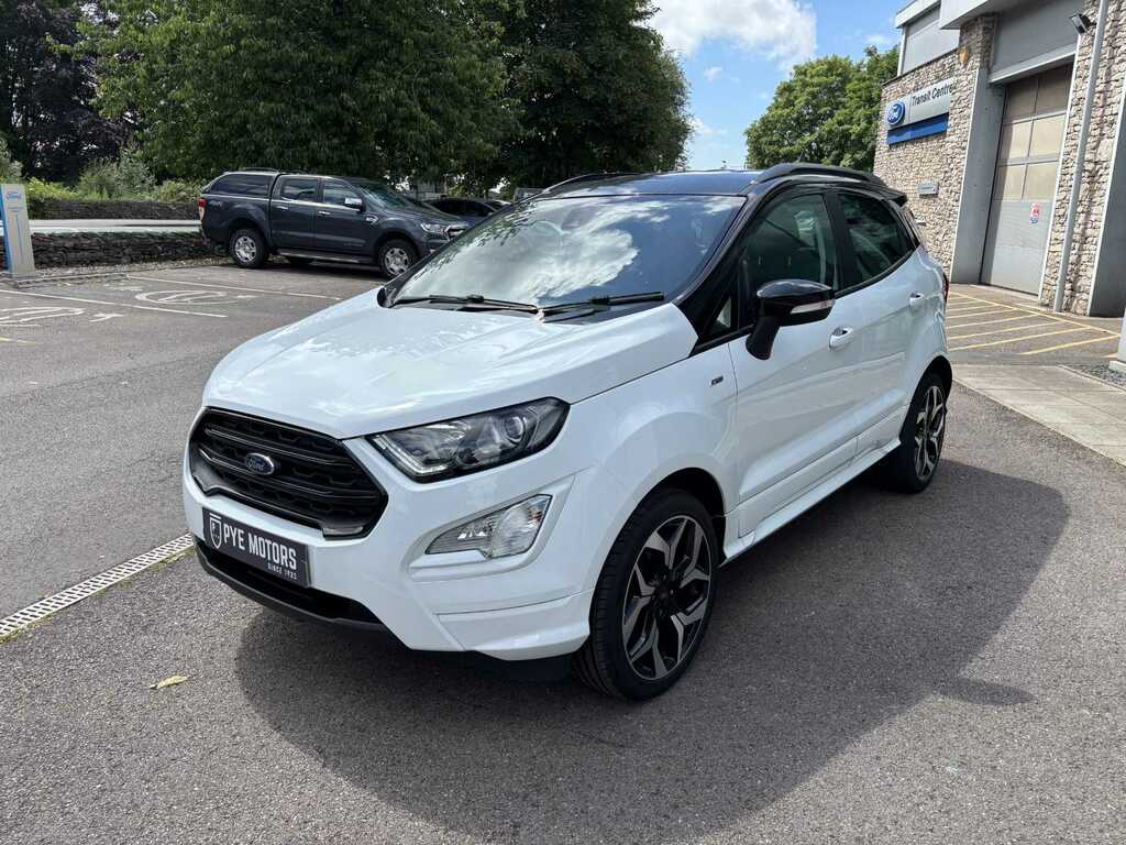 Ford Ecosport 1.0 Ecoboost 125 St-line White #3