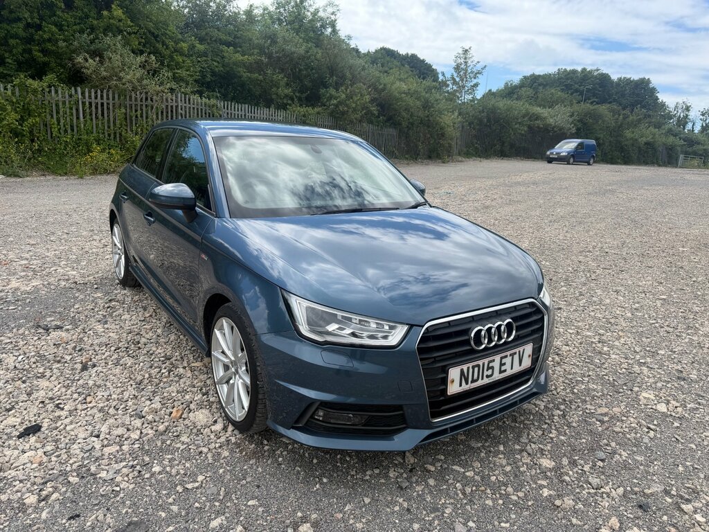 Audi A1 1.6 Tdi S Line Sportback Euro 6 Blue