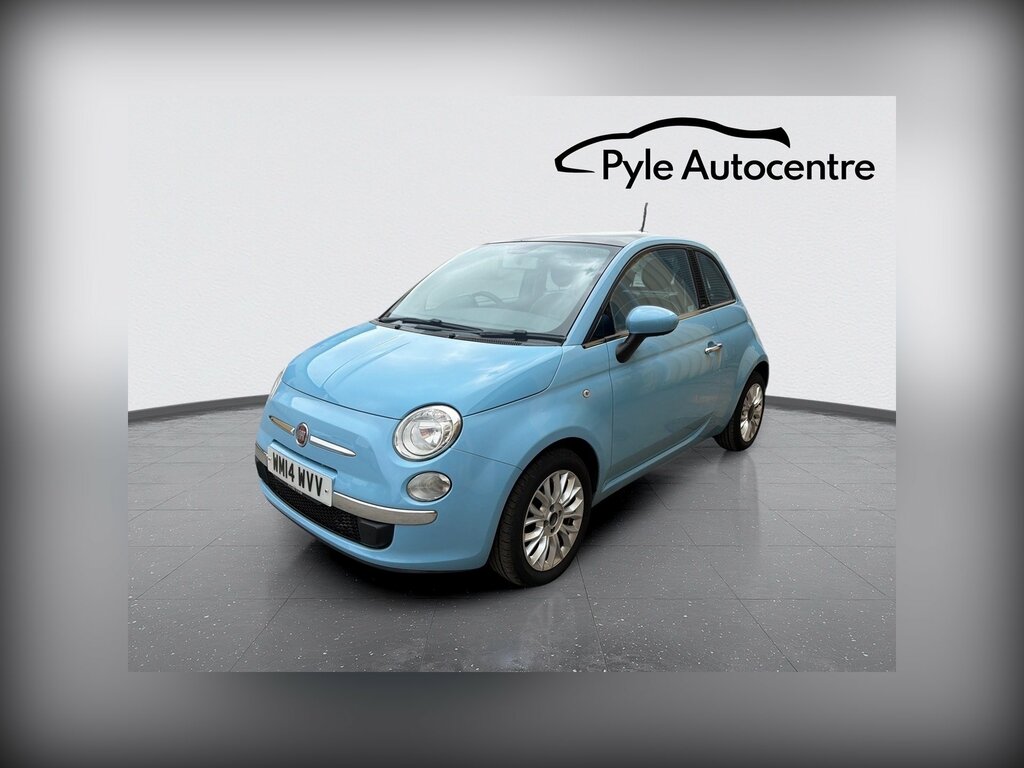 Fiat 500 1.2 Lounge Hatchback Euro 6 Ss Blue #3