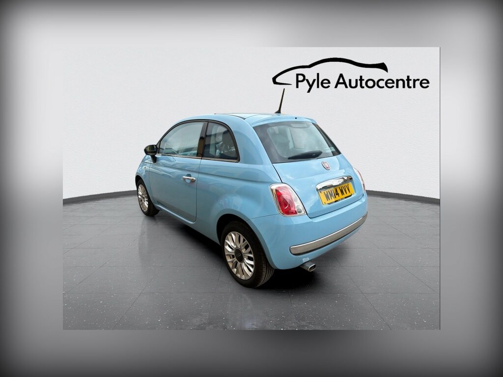 Fiat 500 1.2 Lounge Hatchback Euro 6 Ss Blue #5