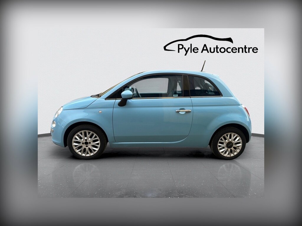 Fiat 500 1.2 Lounge Hatchback Euro 6 Ss Blue #4