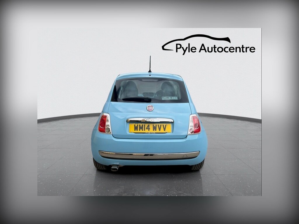 Fiat 500 1.2 Lounge Hatchback Euro 6 Ss Blue #6