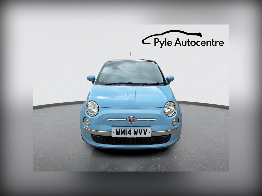 Fiat 500 1.2 Lounge Hatchback Euro 6 Ss Blue #2
