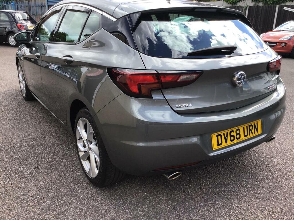 Vauxhall Astra Hatchback 1.6I Turbo Sri Nav Euro 6 Ss 201 DV68URN Grey #4