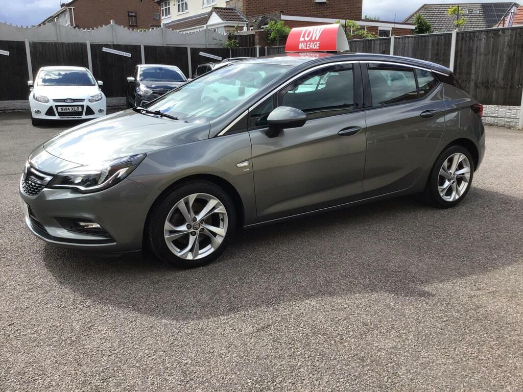 Vauxhall Astra Hatchback 1.6I Turbo Sri Nav Euro 6 Ss 201 DV68URN Grey #6