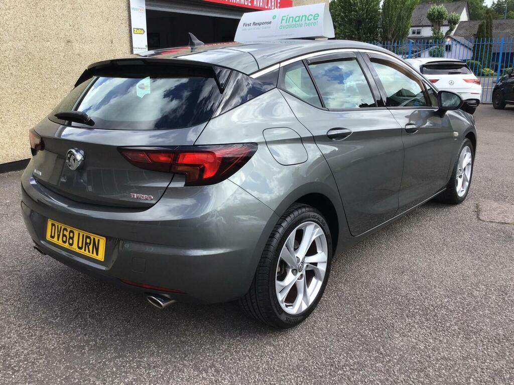 Vauxhall Astra Hatchback 1.6I Turbo Sri Nav Euro 6 Ss 201 DV68URN Grey #3