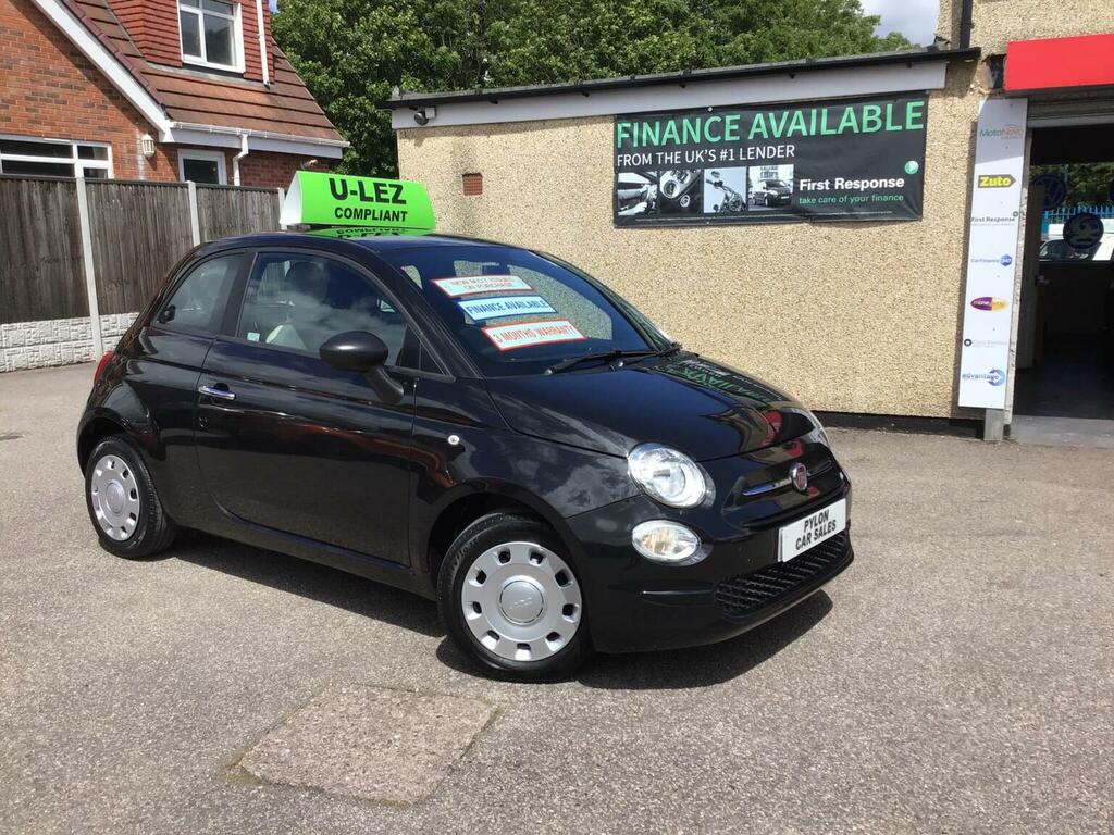 Fiat 500 Hatchback 1.2 Pop Euro 6 Ss 202020 Black