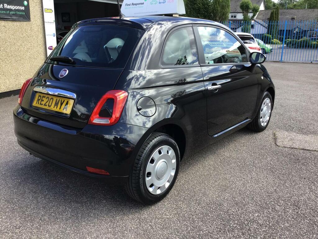 Fiat 500 Hatchback 1.2 Pop Euro 6 Ss 202020 RE20MYA Black #3