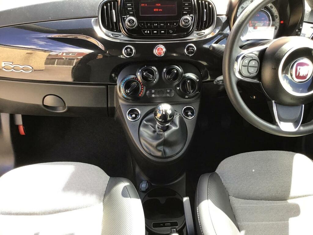 Fiat 500 Hatchback 1.2 Pop Euro 6 Ss 202020 RE20MYA Black #5