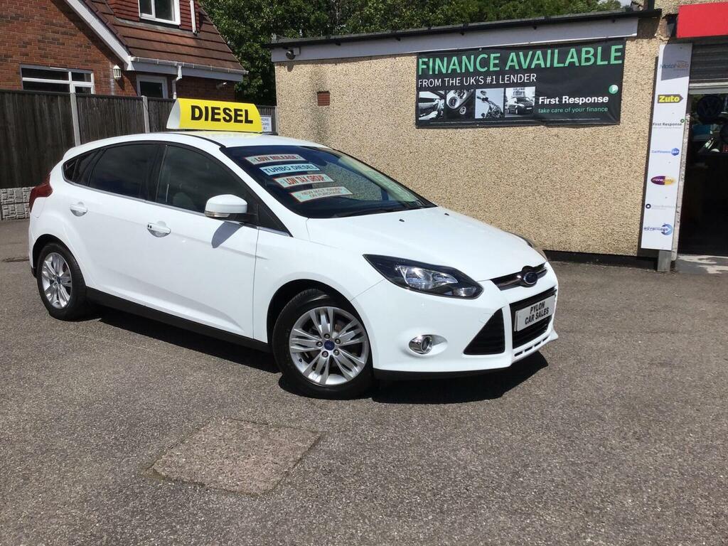 Ford Focus 1.6 Tdci Titanium Navigator Euro 5 Ss White
