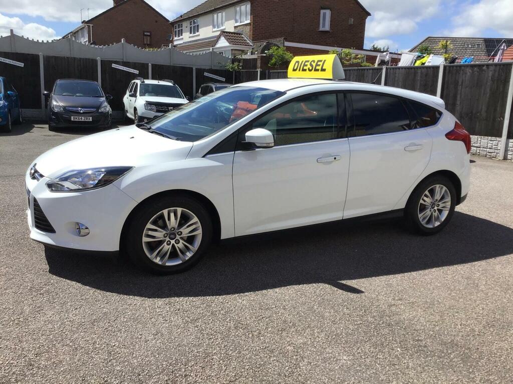 Ford Focus 1.6 Tdci Titanium Navigator Euro 5 Ss White #6