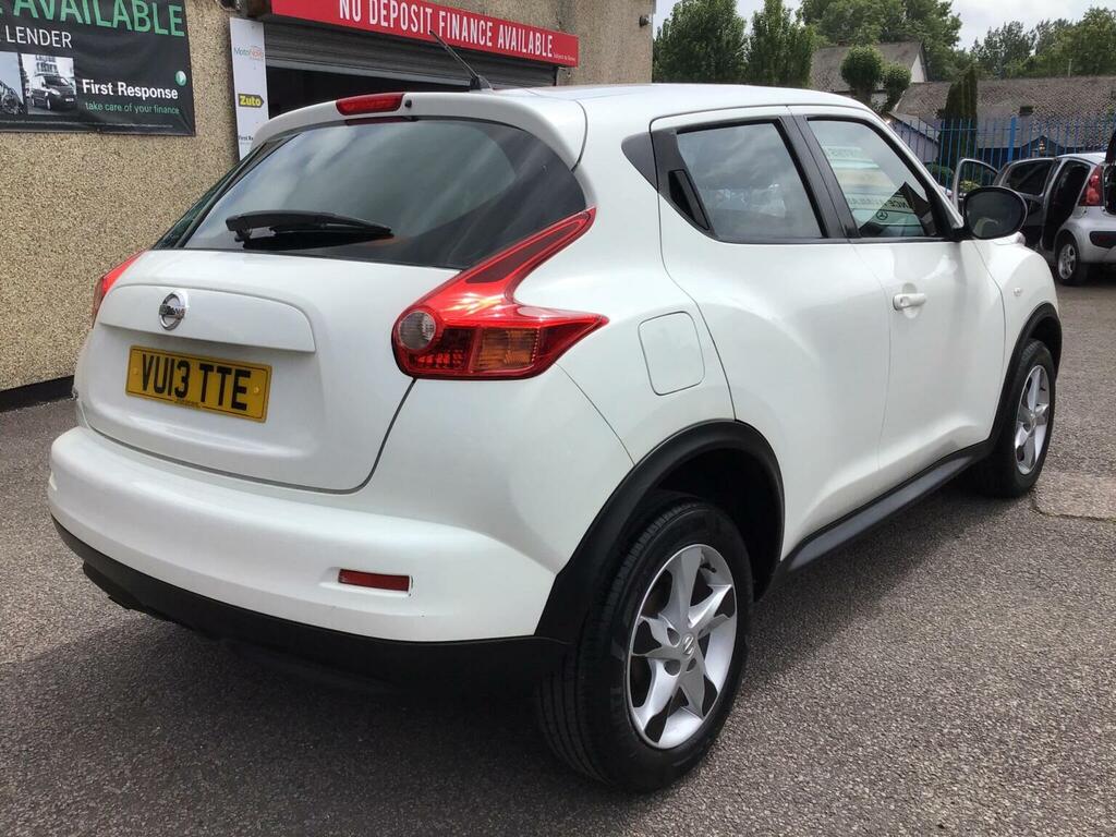 Nissan Juke 1.6 Visia Euro 5 White #3