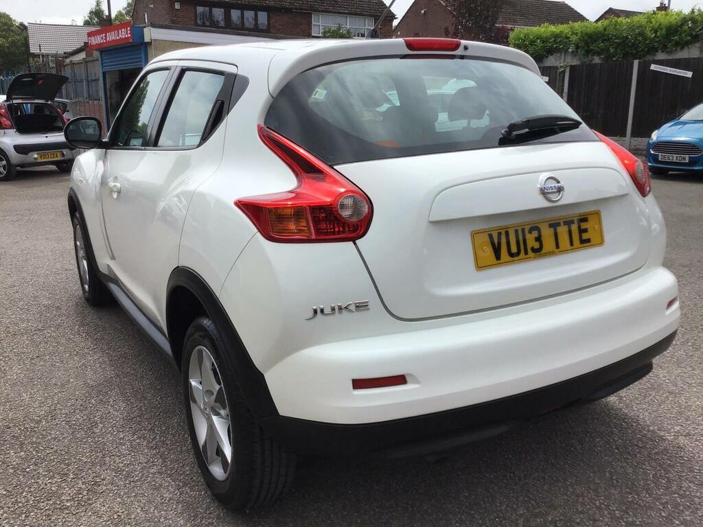 Nissan Juke Suv 1.6 Visia Euro 5 201313 VU13TTE White #4
