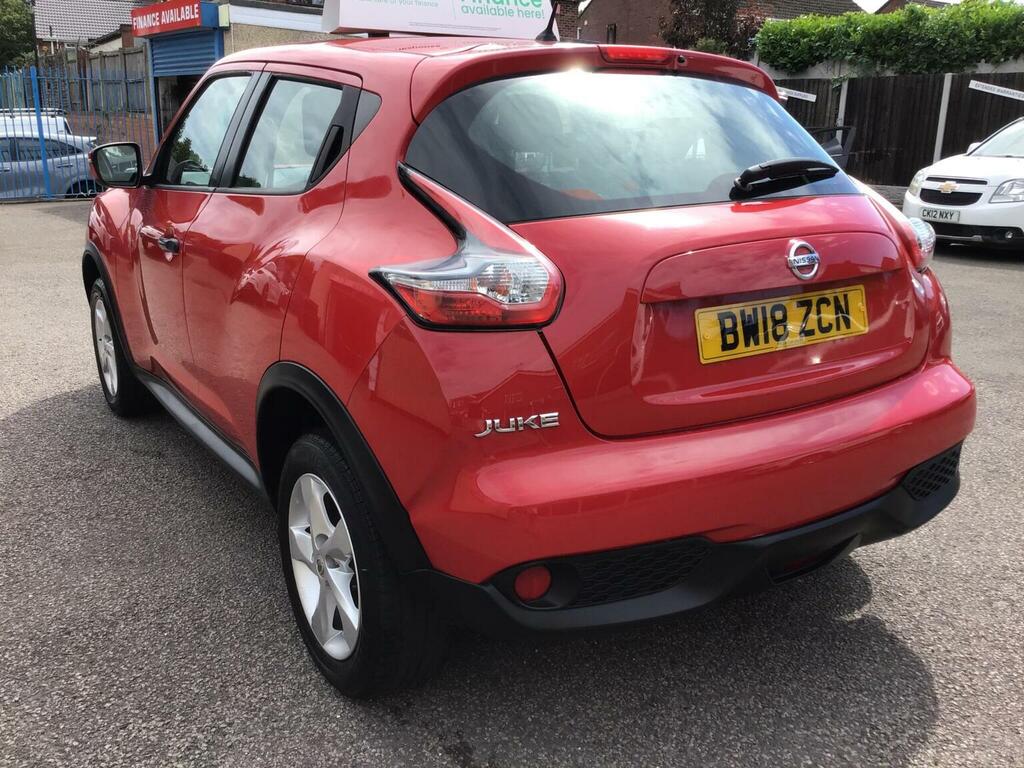 Nissan Juke Suv 1.6 Visia Euro 6 201818 Red #4