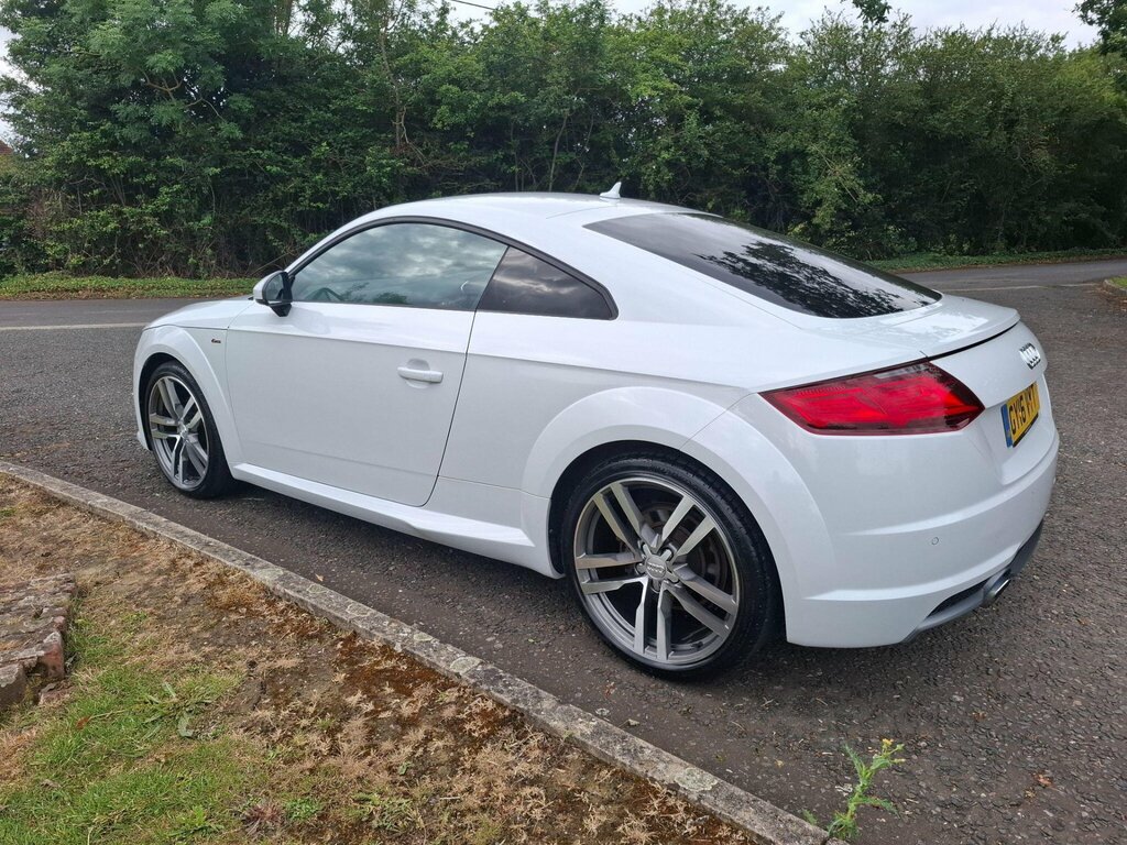 Audi TT 2.0 Tfsi S Line S Tronic Euro 6 Ss GY16VYT White #2