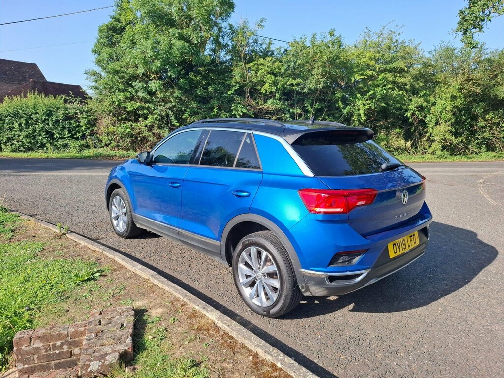 Volkswagen T-Roc 1.0 Tsi Design Euro 6 Ss OV19LFO Blue #5