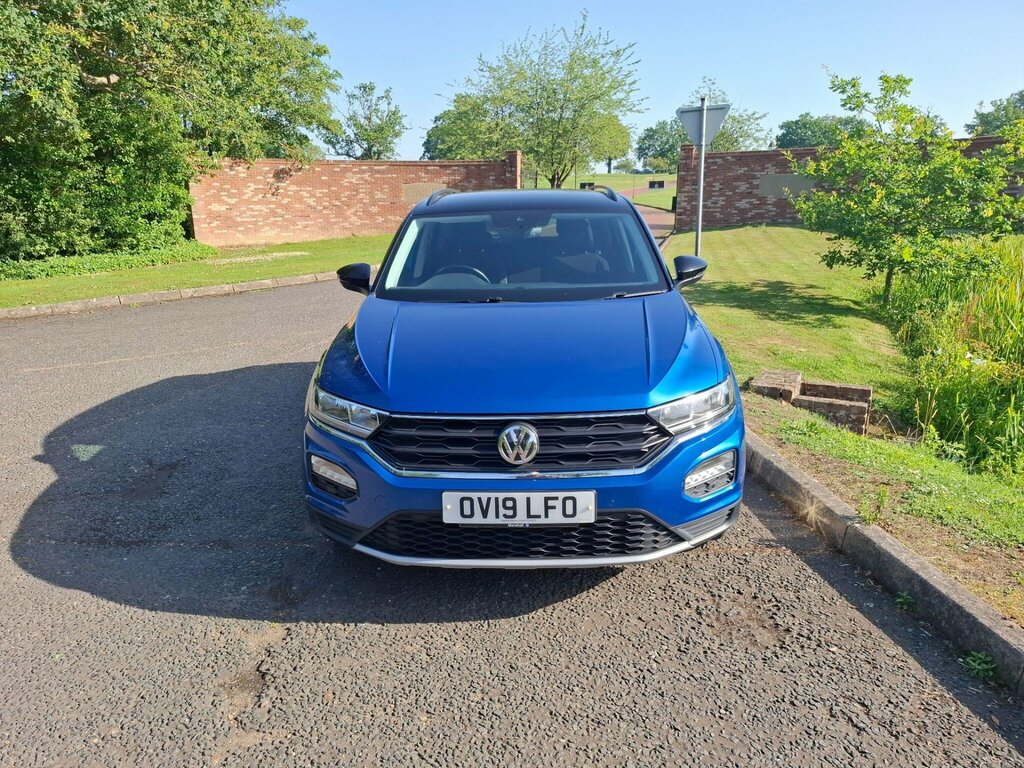 Volkswagen T-Roc 1.0 Tsi Design Euro 6 Ss OV19LFO Blue #2