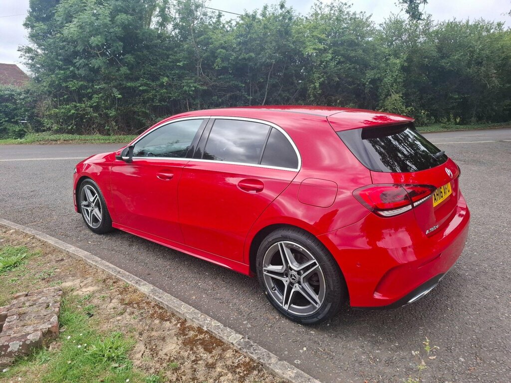 Mercedes-Benz A Class 1.5 A180d Amg Line Executive 7G-dct Euro 6 Ss AH16AFC Red #4